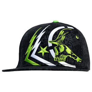 M/M Ghost 3 Flex Cap - Black / Green