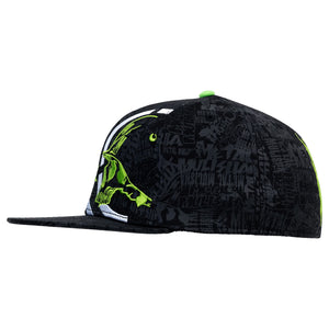 M/M Ghost 3 Flex Cap - Black / Green