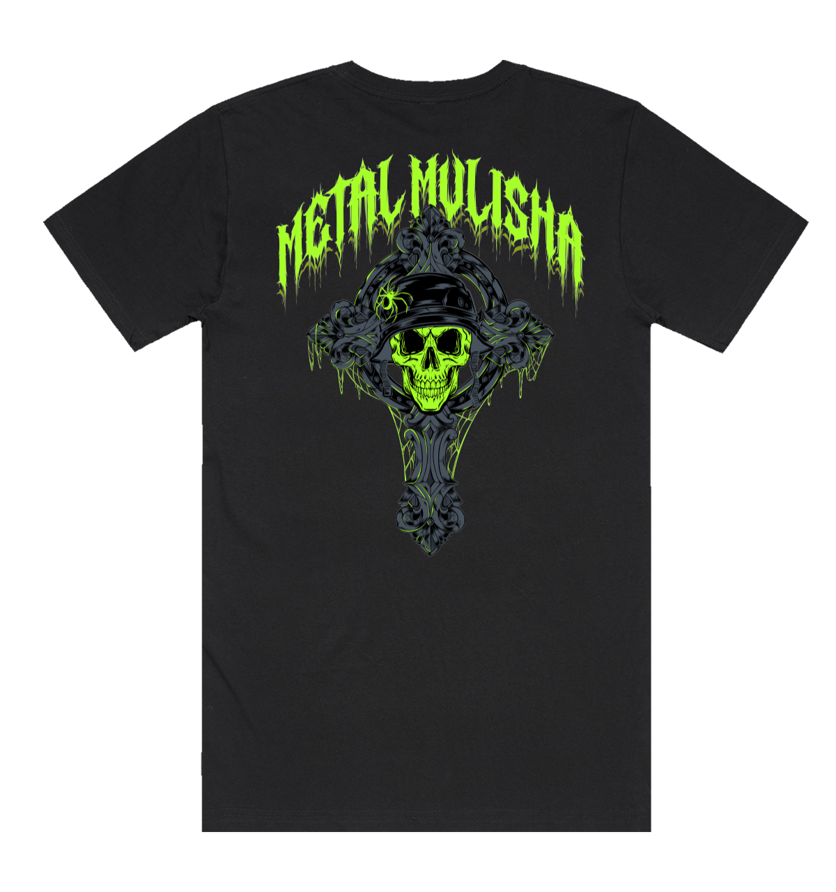 M/M Neon Cross Tee