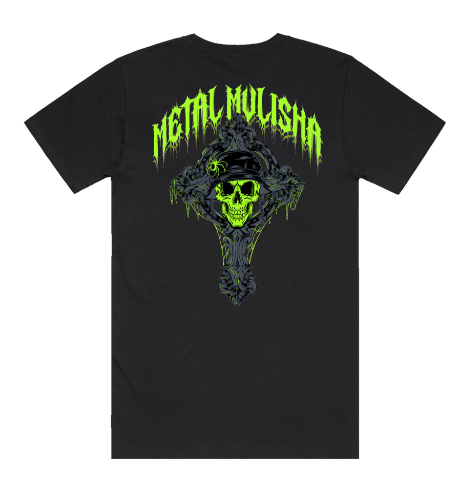 M/M Neon Cross Tee